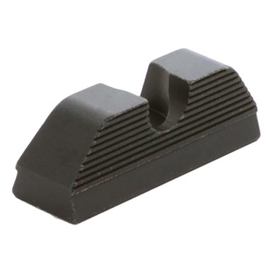 Ameriglo Serrated Black .276" H .165" U Notch Rear Sight for Glock GL-425 - Ameriglo
