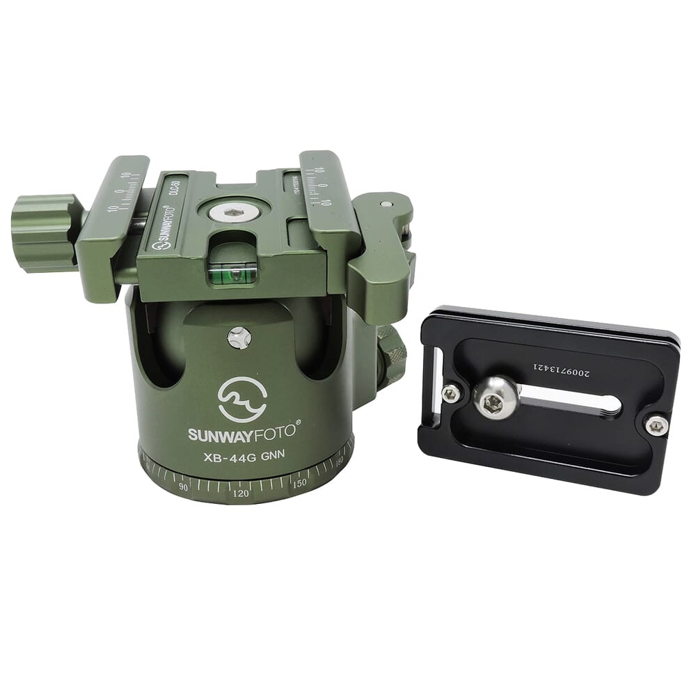 Shadow Tech Sunwayfoto GNN XB-44DL Ball Head XB-44 GNN in Green - Shadow Tech