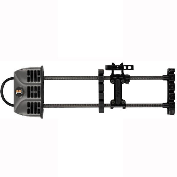 TightSpot Rise Lite 5-Arrow Gun Metal Quiver TSQRSG-R - TightSpot Quiver