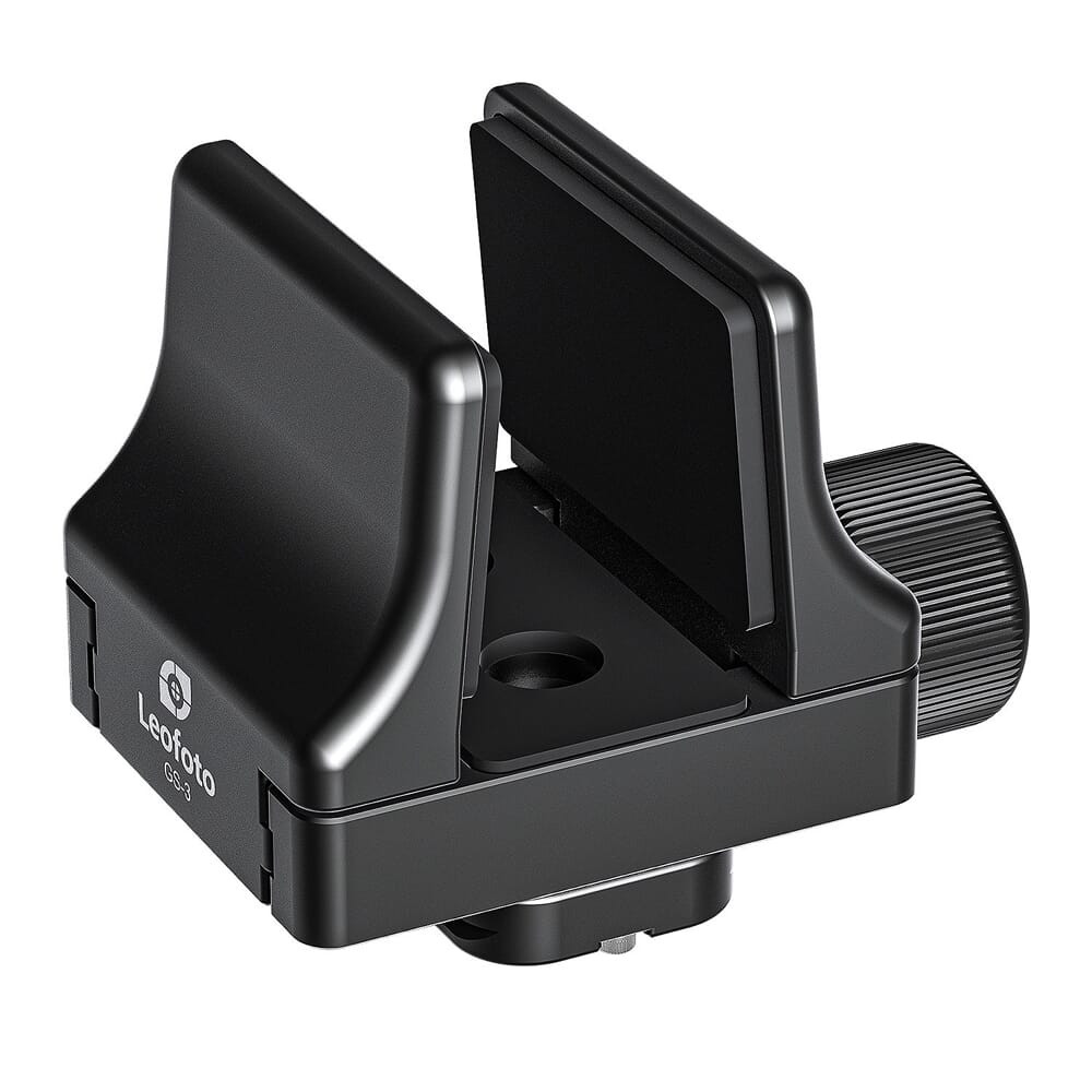 Leofoto GS-3 Lightweight Rifle Clamp Support Mount w/Arca Compatible QR Clamp GS-3 - Leofoto