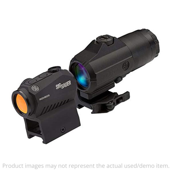 Sig Sauer ROMEO5 Red Dot Sight 2 MOA M1913 JULIET3 3X Magnifier SORJ53101 UA4910 - 