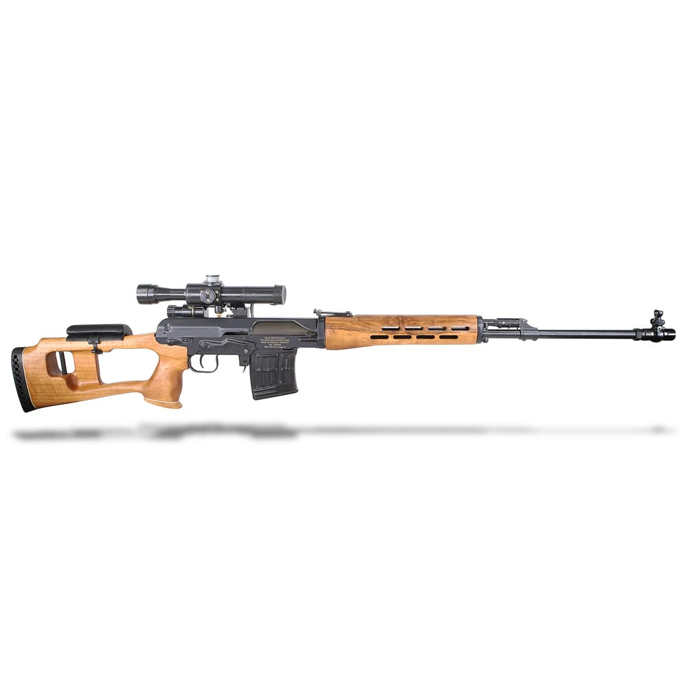 Feg Defense New Production Hungarian Dragunov-18 7.62x54r 24.41\" Bbl Rifle w/PSO1-M2 Optic & (2) 10rd Mags HD-18-PSO1-M2 - 