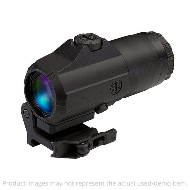 Sig Sauer Juliet4 Magnifier 4X24mm QR Mount with Spacers Black SOJ41001 Excellent Condition UA5020 - 