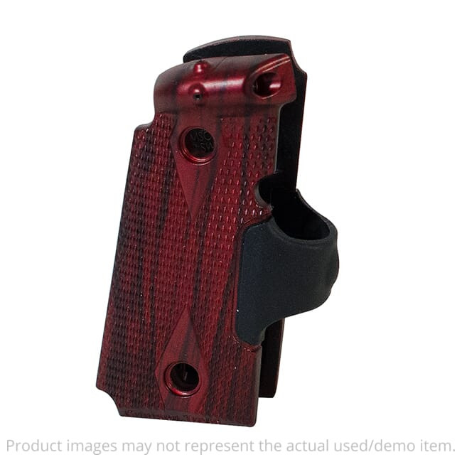 Kimber Crimson Trace Lasergrips Rosewood Red Laser for Micro380 LG-478 P10 4700043 - Mislabeled as Rosewood, Actually Black UA4227 - Kimber