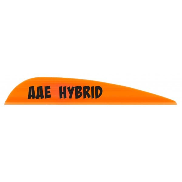AAE Hybrid Vane 23 Fire Orange 100pk HY23FO100 - Aae