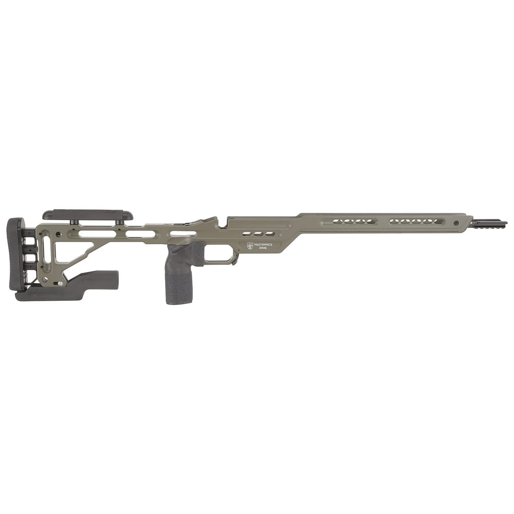 MasterPiece Arms Remington LA RH MC Dark Green Hybrid Chassis HYBCHASSISREMLA-GRN-RH-21 - Masterpiece Arms