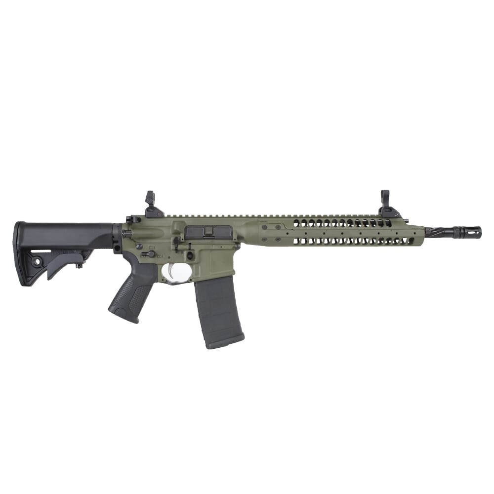 LWRC International LWRC IC-A5 5.56mm NATO 14.7" 1:7" P&W Bbl OD Green Individual Carbine ICA5R5ODG14P - LWRC International