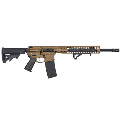 LWRC International LWRC ICDI Direct Impingement .300 Blackout 16.1" 1:7" 5/8x24 Bbl FDE Rifle ICDIR3CK16 - LWRC International