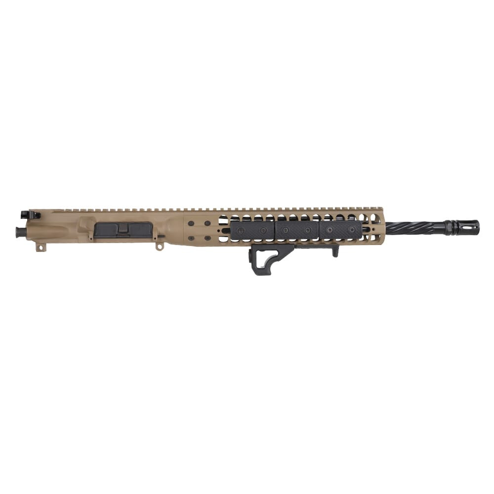 LWRC International LWRC ICDI Direct Impingement 5.56mm NATO 16.1" 1:7" 1/2x28 Bbl FDE Complete Upper Receiver ICDIU5CK16 - LWRC International