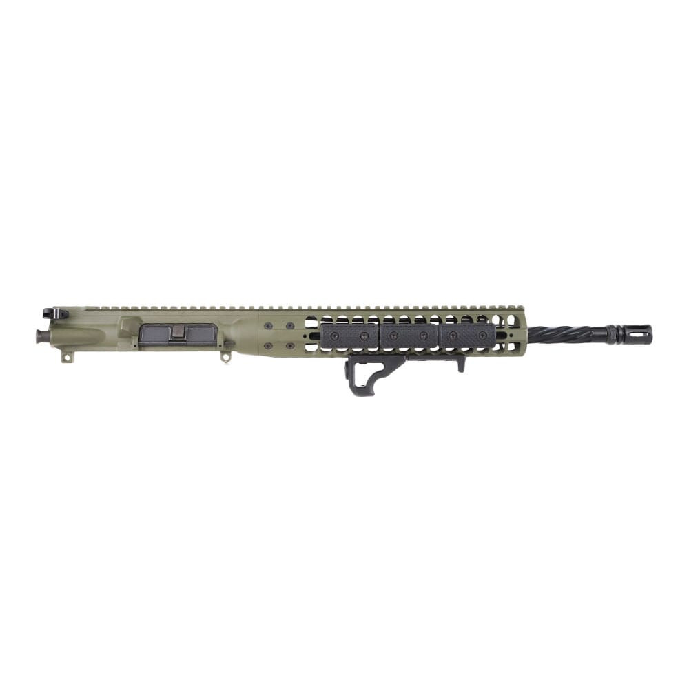 LWRC International LWRC ICDI Direct Impingement 5.56mm NATO 16.1" 1:7" 1/2x28 Bbl OD Green Complete Upper Receiver ICDIU5ODG16 - LWRC International