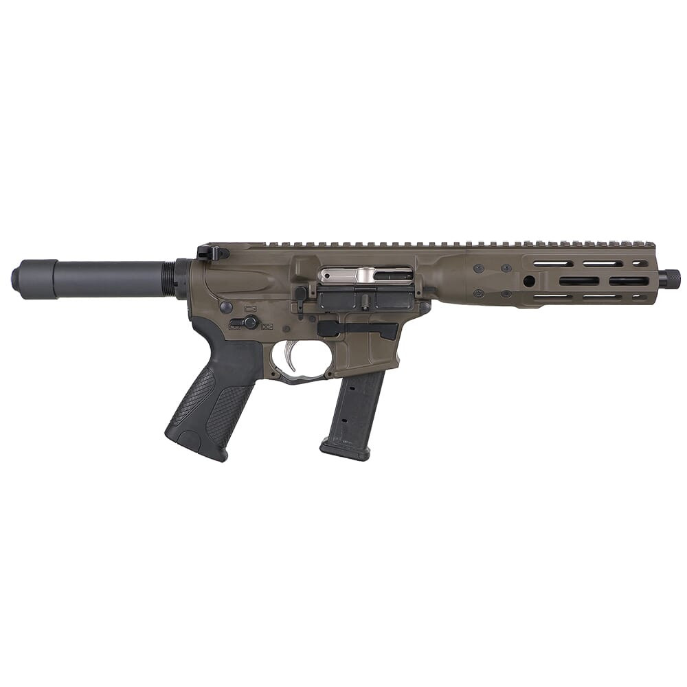 LWRC International LWRC IC-9 9mm 8.5" 1:10" 1/2x28 Bbl Patriot Brown Pistol ICP9PBC8 - LWRC