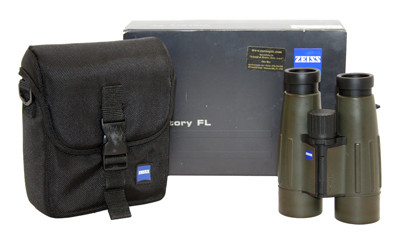 Zeiss Victory FL T* 10x42 Green - Very good condition, serviced by Zeiss, some marks on lens. Item #UB216 - 