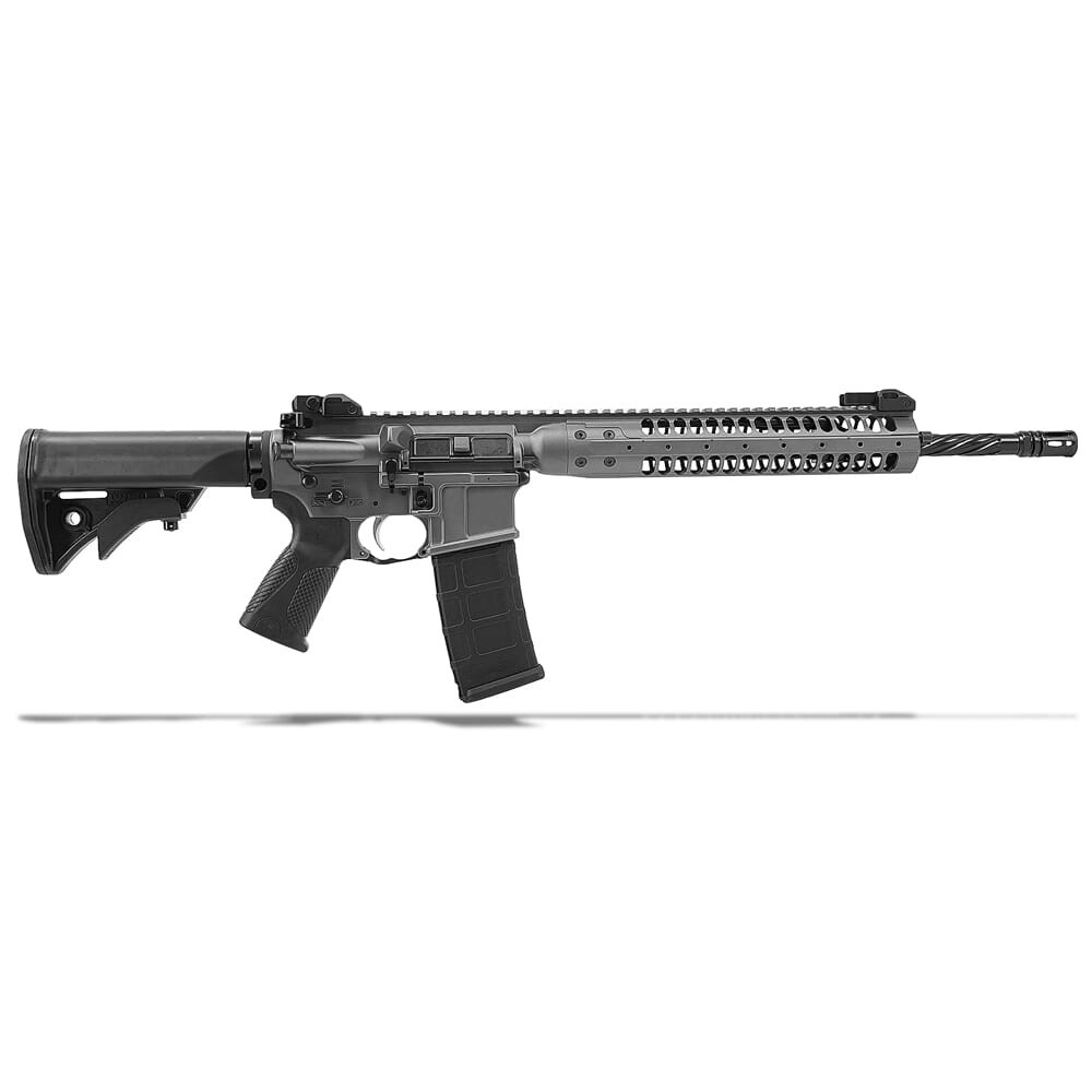 LWRC International LWRC IC-SPR 5.56 16" Tungsten Grey Special Purpose Rifle ICR5TG16SPR