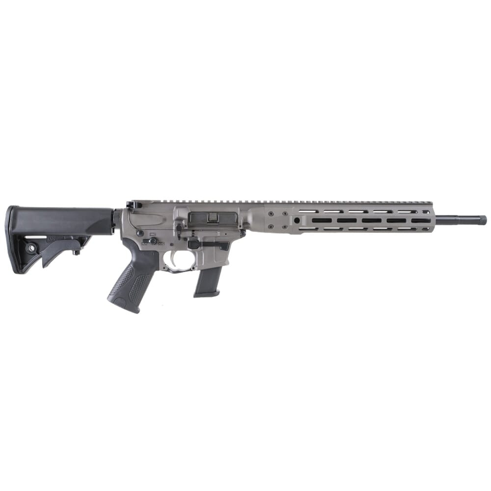 LWRC International LWRC IC-9 Carbine 9mm 16" 1:10" 1/2x28 Bbl Tungsten Grey Rifle ICR9TG16 - LWRC