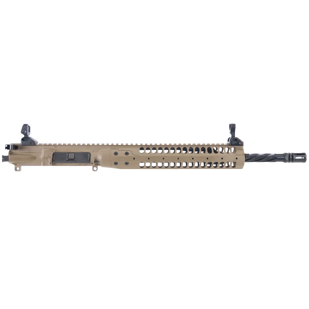 LWRC International LWRC IC-SPR 5.56mm NATO 16.1" 1:7" 1/2x28 Bbl FDE Complete Upper Receiver ICU5CK16SPR - LWRC International