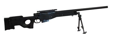 Accuracy International AW 308 Win, Black fixed, like new with Bipod and hard case Item #UB240