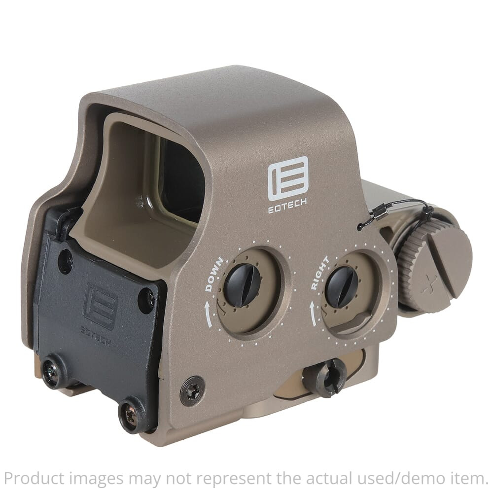 EOTech EXPS3-1 Tan Holographic Sight w/1 MOA Dot Side Button & QD STS Mount EXPS3-1TAN - Excellent Condition w/ Box UA5494 - USED/MISC
