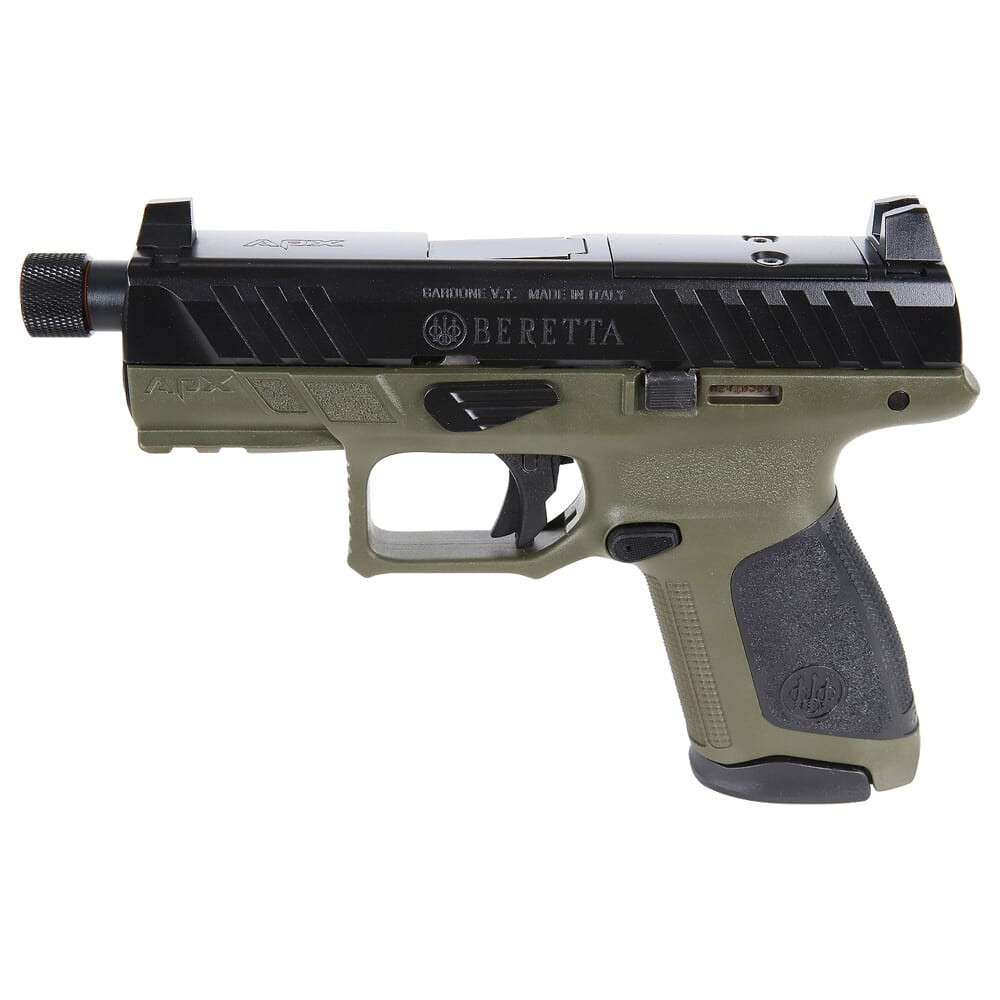Beretta APX A1 9mm 4.2" Bbl Compact Tactical Pistol w/(3) 15rd Mags JAXA1C915TAC - Beretta