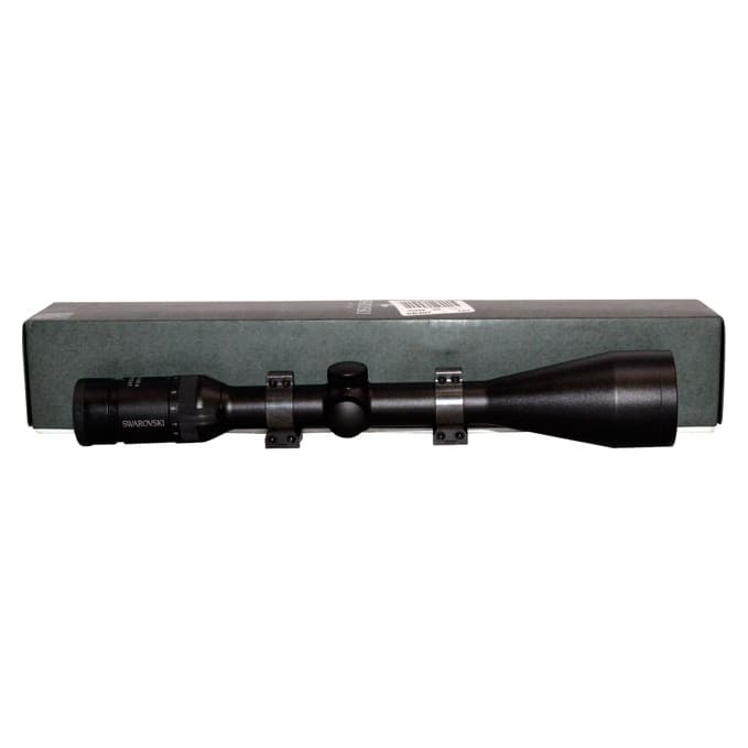 Swarovski Habicht 4-12x50 Plex reticle, In good condition, Comes with Talley rings. (No lens covers) - UB504 - USED/MISC
