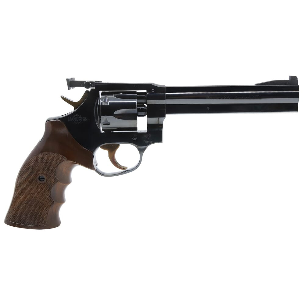 Manurhin MR32 Match Steel .32 S&W Long DA/SA 6" Bbl Blued Revolver JRMR9326DA - Manurhin