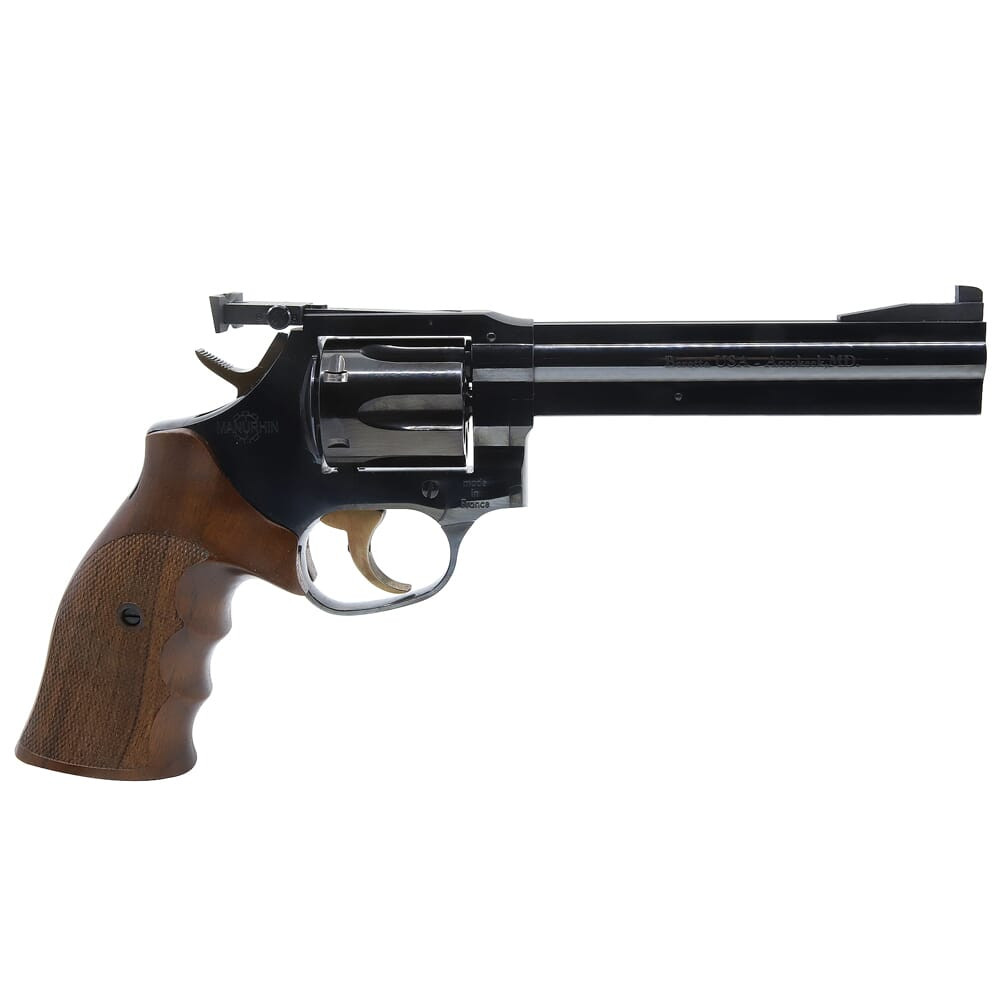 Manurhin MR38 Match Steel .38 Special DA/SA 5.75" Bbl Blued Revolver JRMR9385DA - Manurhin