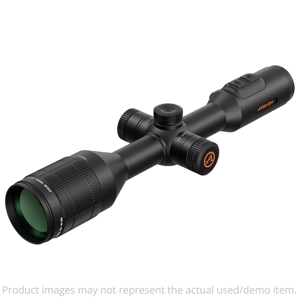 Athlon Cronus ATS 50-400 400x300 12 Micrometre Thermal Scope 210131 - Light Ring Marks, No Charging Cord UA5967, 14.7" x 4.2" x 2.7" - Athlon Optics