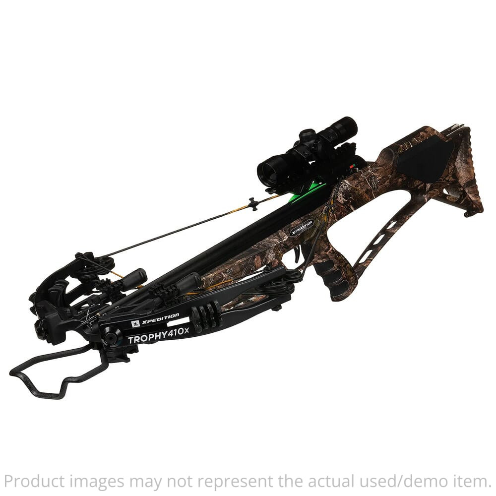 Xpedition Archery Trophy410X Mossy Oak Country DNA Crossbow XACW1003 - Excellent Condition UA6001 - 