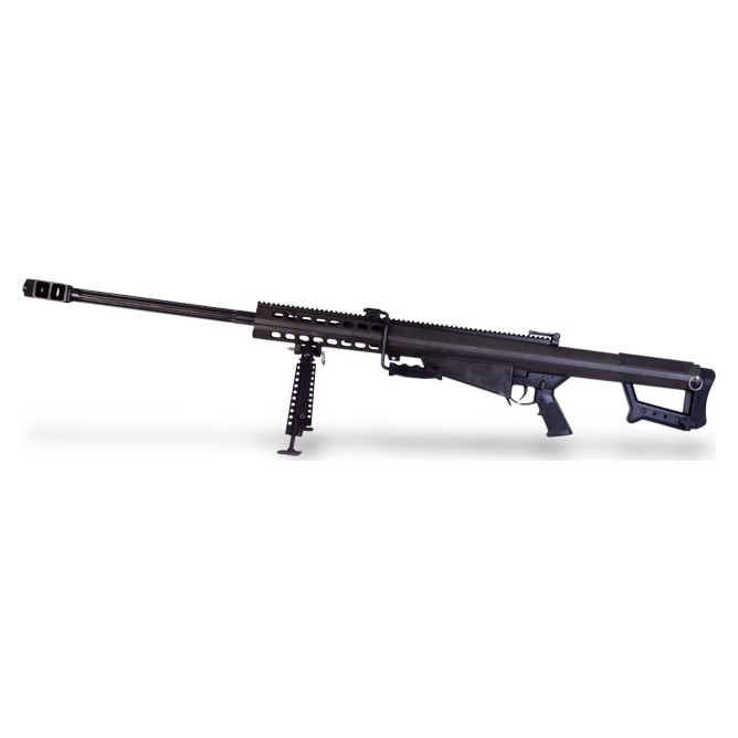 Barrett Model 82A1 .50 BMG Rifle System: 29' Barrel. In excellent condition with less tan 50 rounds fired. Comes with bi-pod, 1 mag, instructions and