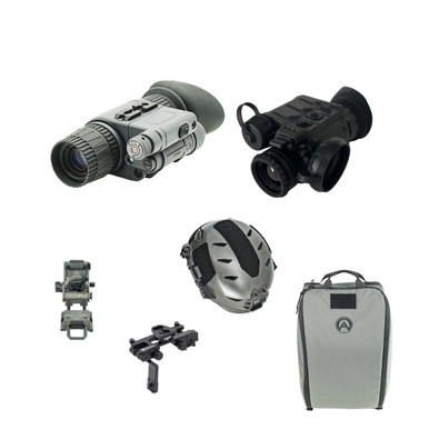 Armasight MNVD-51 Gen 3 Pinn MIN 2376 FOM WP Night Vision Monocular & Sidekick 640 Mini Thermal Monocular Kit KMNVD5GHSIDE62