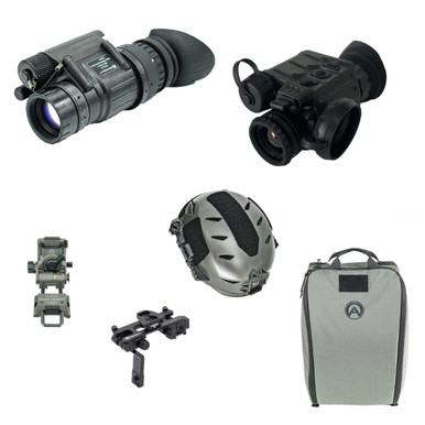 Armasight PVS-14 Gen 3 Pinn MIN 2376 FOM WP Night Vision Monocular & 640 Mini Thermal Monocular Sidekick Kit KPVS14GHSIDE61