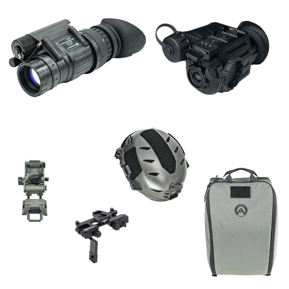 Armasight PVS-14 Gen 3 Pinn MIN 2000 FOM WP Night Vision Monocular & 320 Mini Thermal Monocular Sidekick Kit KPVS14GXSIDE31 - Armasight