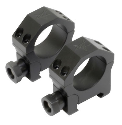 Volquartsen Nova Alloy Black 1" High Scope Rings - Volquartsen