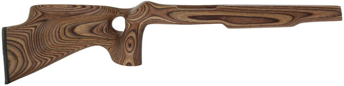 Volquartsen Brown Laminated TH Silhouette Magnum Stock - Volquartsen