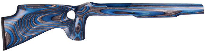 Volquartsen Blue Laminated TH Silhouette Stock - Volquartsen