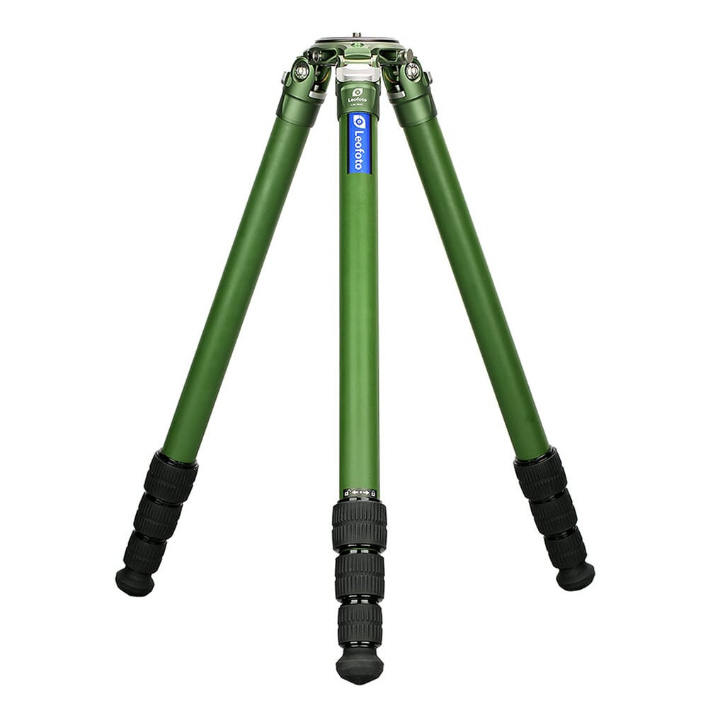 Leofoto LM Series LM-364CL Long Tripod w/75mm Video Bowl & Bag Olive Green LM-364CL-OLIVE - Leofoto