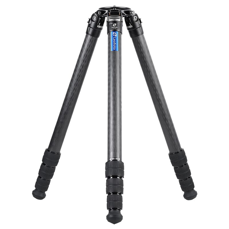 Leofoto LM Series LM-404C Carbon Fiber Tripod w/100mm Bowl & Bag Max 88lb LM-404C - Leofoto