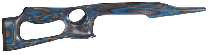 Volquartsen Blue Laminated Lightweight TH Stock - Volquartsen