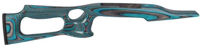 Volquartsen Turquoise Laminated Lightweight TH Stock - Volquartsen