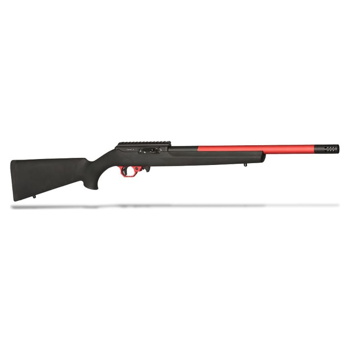 Volquartsen Superlite 22 WMR Hogue Stock Red Sleeve - Volquartsen