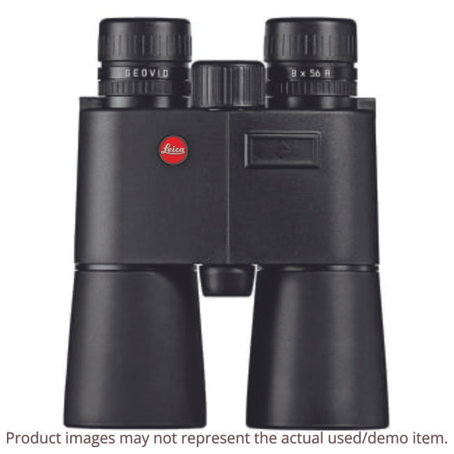Leica Geovid-R Yards w/EHR 8x56 Binocular 40430 - Broken Bag Strap - Scuffed Battery Door UA7108 - Leica