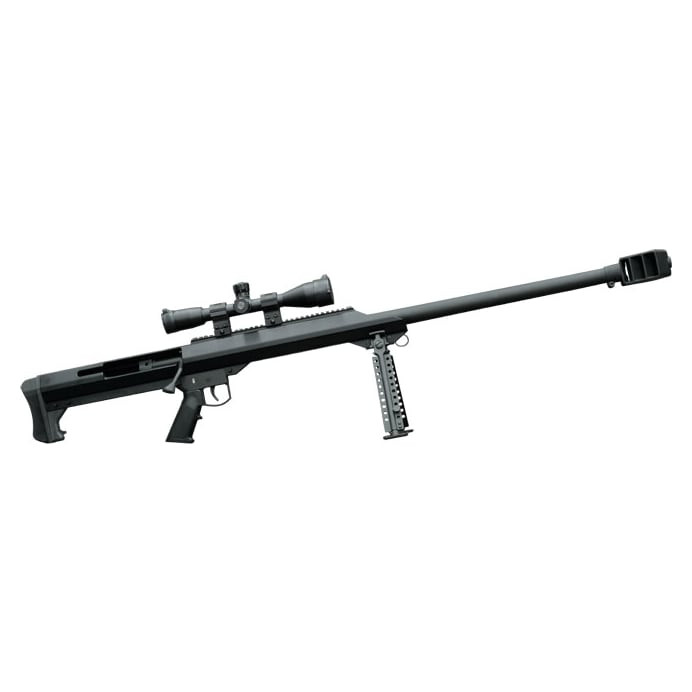 Barrett M99 .416 Barrett Rifle System: 32' Barrel with brake. Comes with bi pod, otis cleaning kit , instructions, Bushnell Elite 3200 fixed 10x - USED/MISC