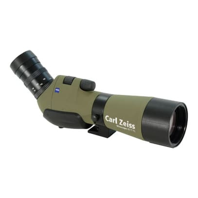 Zeiss DiaScope 65 T* FL Angles Spotting Scope "Green" with 15x45/20x60 eyepiece. In excellent condition. Comes with instructions, camo scope cover - 