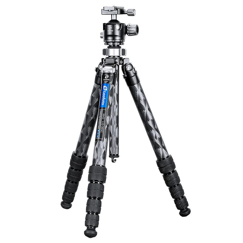 Leofoto LQ-365C Premium Carbon Fiber Tripod + LH-47 Ballhead w/Quick Swap Center Column+Apex Platform & Tripod Bag LQ-365C+LH-47 - Leofoto