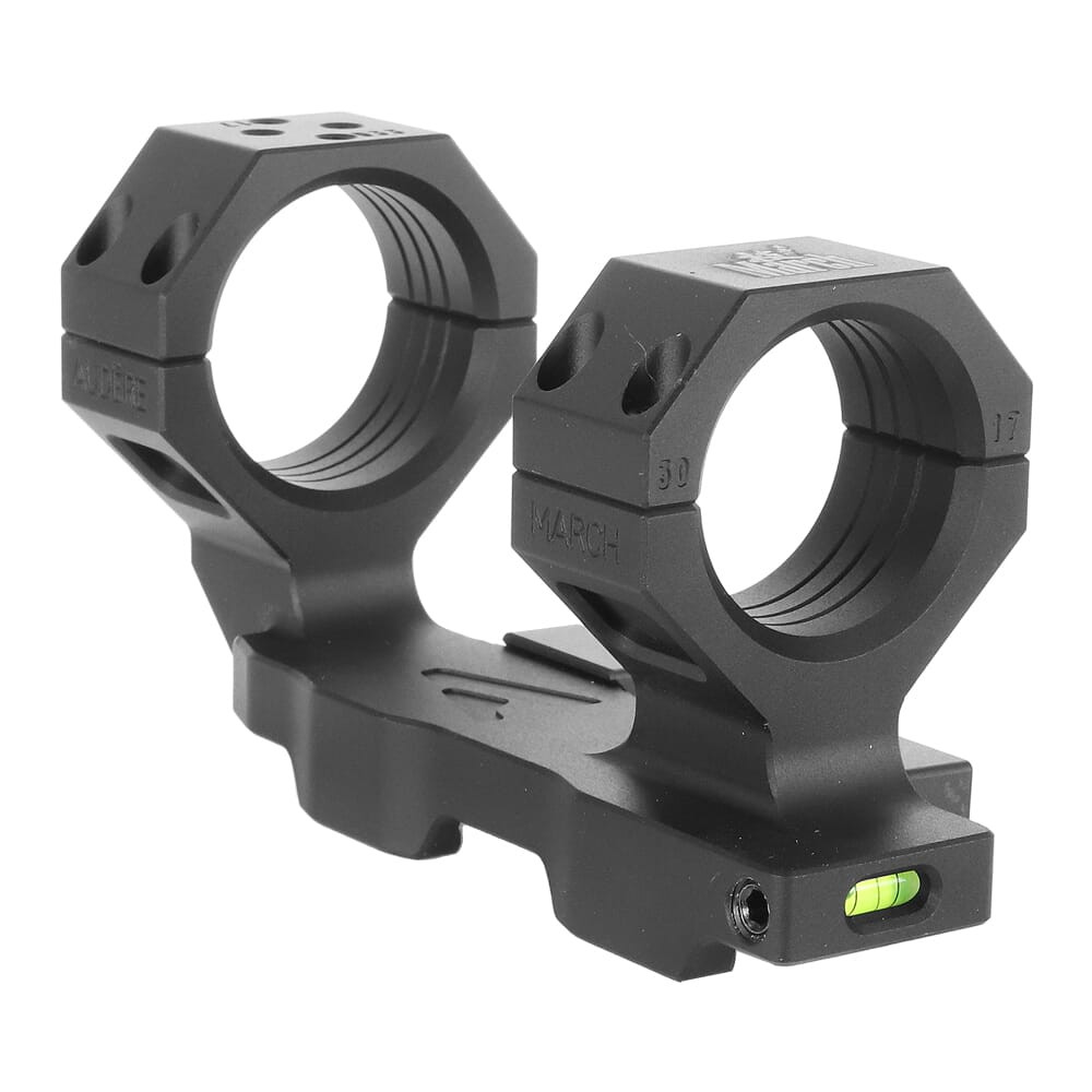 March Scopes March Shorty Scope Mount w/Double Diameter 33/30mm Rings - Fits D8SV24FIML, D10SV24FIML, D10SV24FIMLN LS0001/A - March Scopes