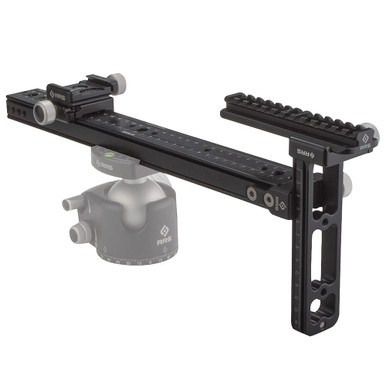 Really Right Stuff Limited Visibility Spotter Kit w/Mini-Clamp Package, 14.2"/360mm Cinema Rail, CRD-Rail, MPR-EC & PRA-135 RRS-9000464 - Really Right Stuff