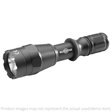 SureFire P1RZ Dual-Fuel 1500 LU LED Combat Flashlight w/Grip Ring P1RZ-B-DFT - Excellent Condition UA7194 - SureFire