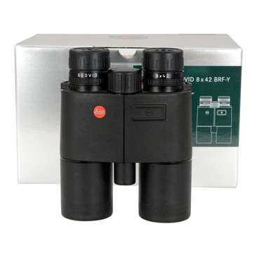 Leica Geovid 8x42 Yards Binoculars 40037 - Good Cond, Light Usage Marks, w/Lens Covers, Neck Strap, & Original Box (No Case) UB545 - USED/MISC