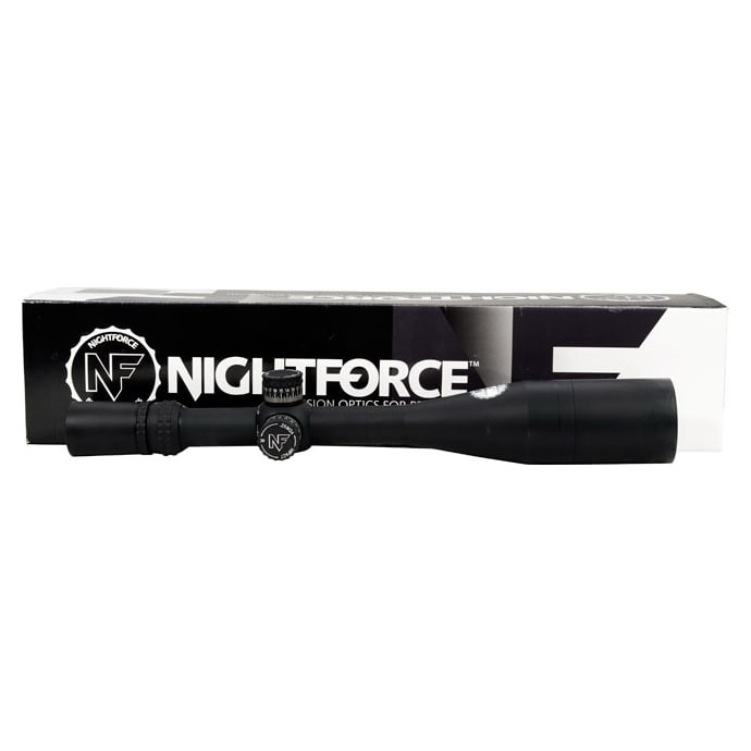 Nightforce NXS 5.5-22x56 HVM, HS Turret ( No Zero Stop). In very good condition with faint ring marks. Comes with sunshade and instructions (No lens - USED/MISC