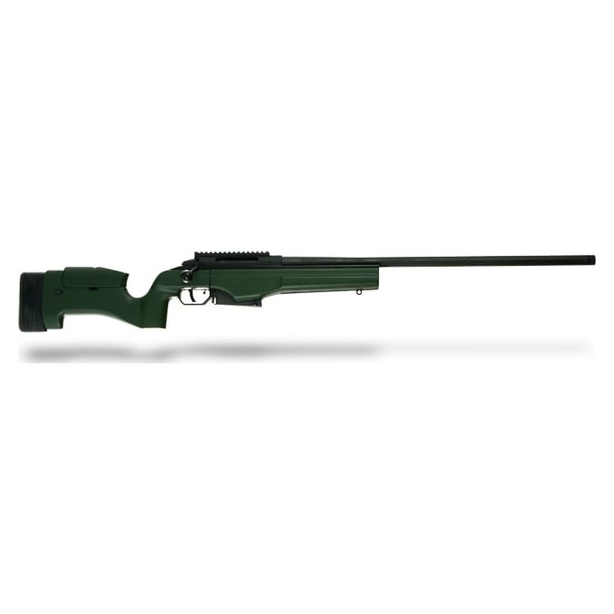 Sako TRG 42 338 Lapua Green 27' barrel Fixed Stock Phosphate Metal Finish w/ Near Picatinny Rail. In excellent condition. Comes with 1 mag