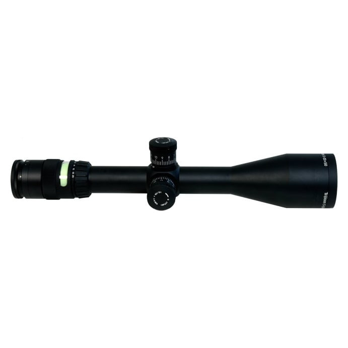 Trijicon TR23G AccuPoint 5-20x50 Green Triangle. In good condition with light ringmarks. Comes with lens cover, sun shade, lens pen and - 